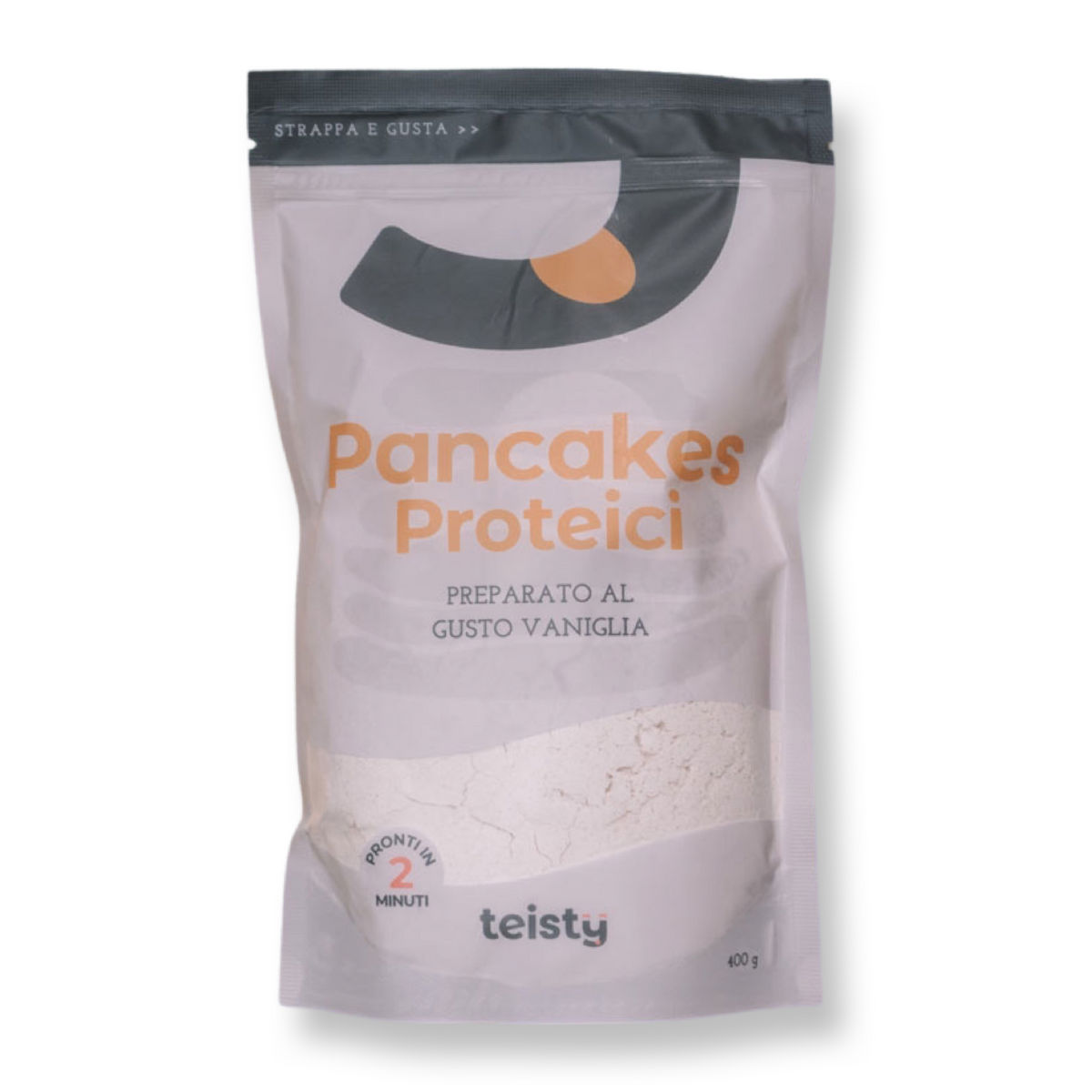 Preparato per pancake gusto vaniglia TEISTY 400g – DualBreak