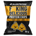 PROTEIN CHIPS CHEESE & ONION 60g ALL NUTRITION