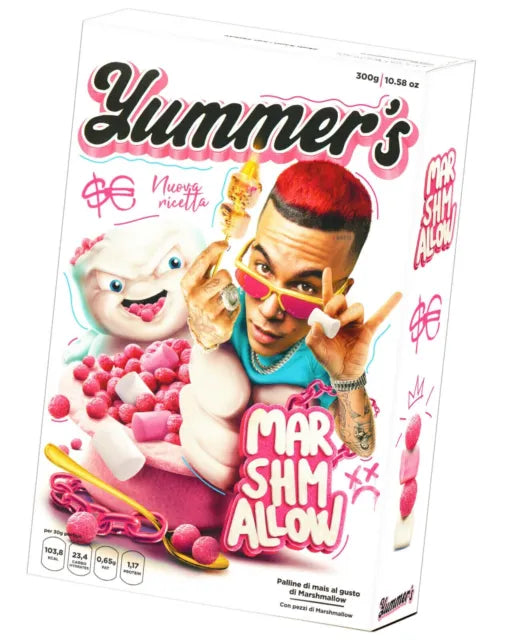Cereali Sfera Ebbasta | Yummer's Cereal Marshmallow | New Edition 300g