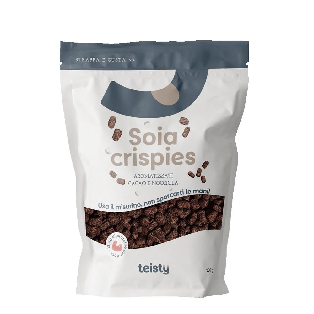Soia Crispies - Cioccolato e Nocciola 200g Teisty