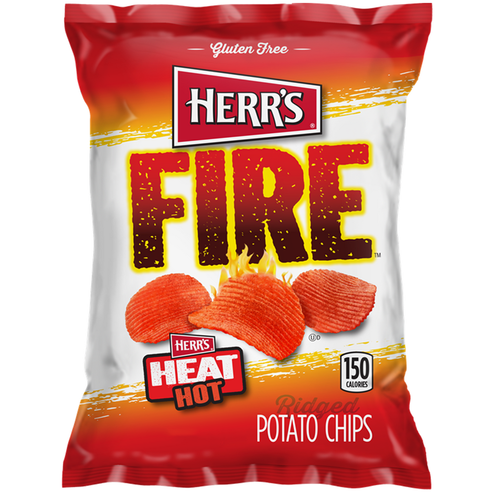 Patatine piccanti Fire Chips HERR'S 28.4g