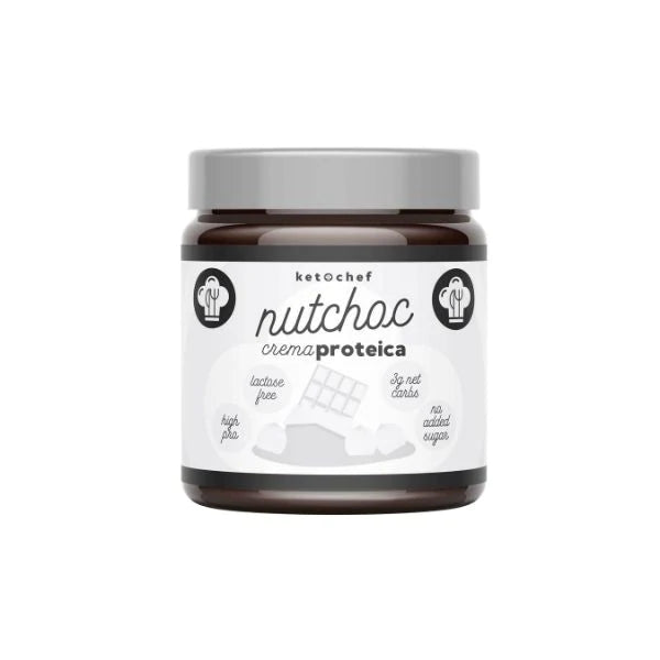 Crema Keto Proteica Nutchoc Senza Zucchero KETOCHEF 250g