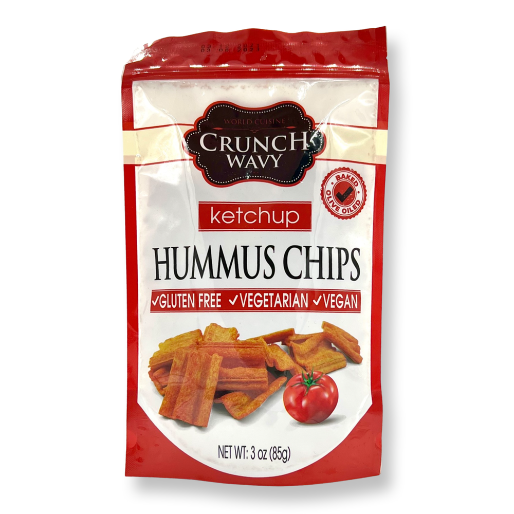 Hummus Crunch Wavy Ketchup CIPSAS 85g