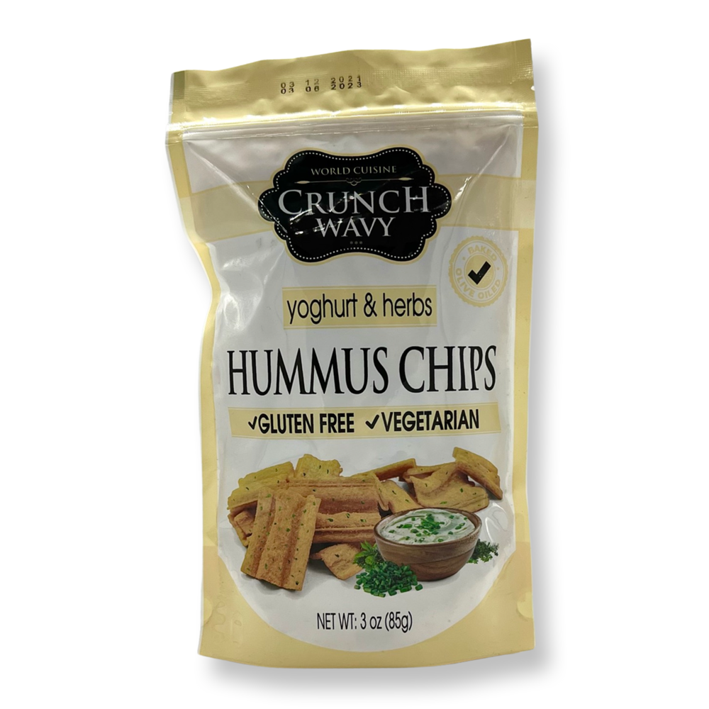 Hummus Crunch Wavy Yogurt & herbs CIPSAS 85g