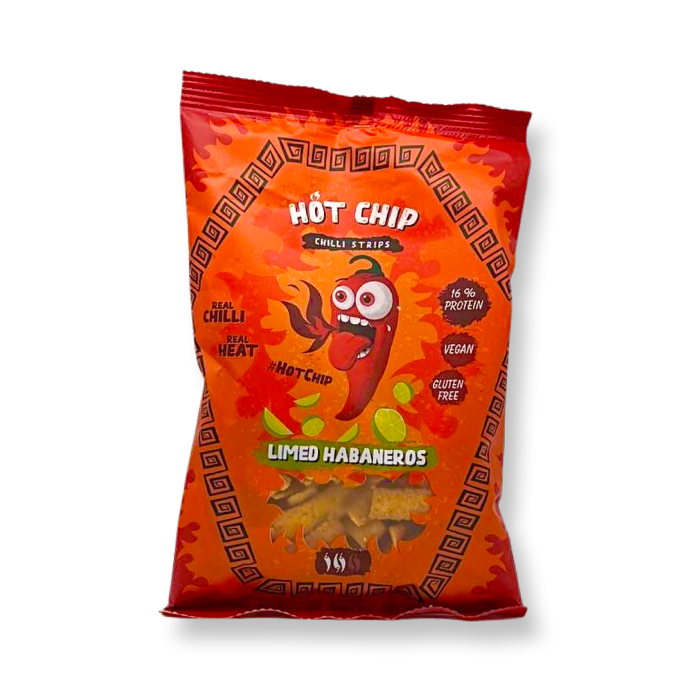 Chips Strips Limed Habaneros HOT CHIP 80g