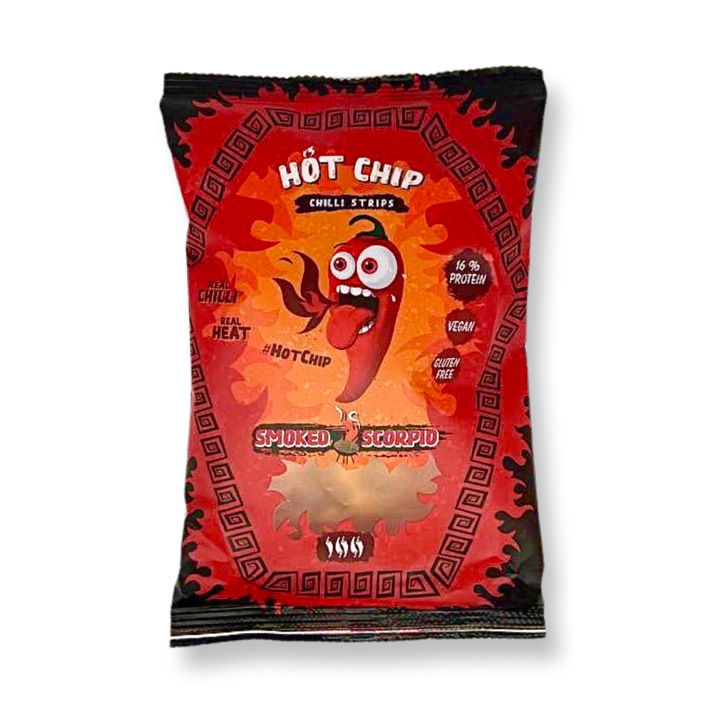 Chips Strips Smoked Scorpio HOT CHIP 80g