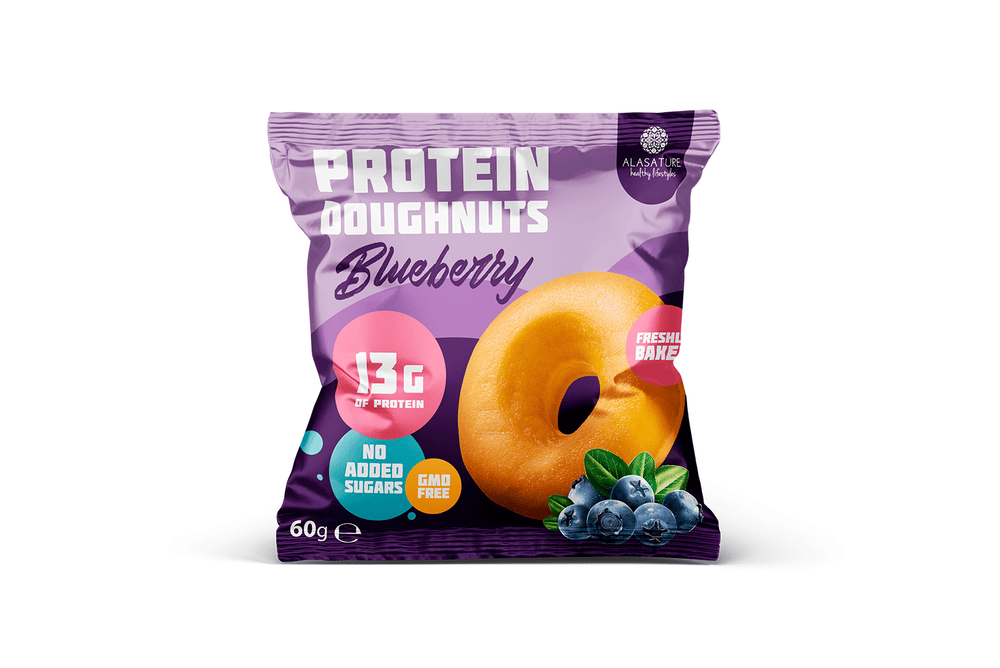 Ciambelline Proteiche Blueberry Protein Doughnuts ALASATURE 60g