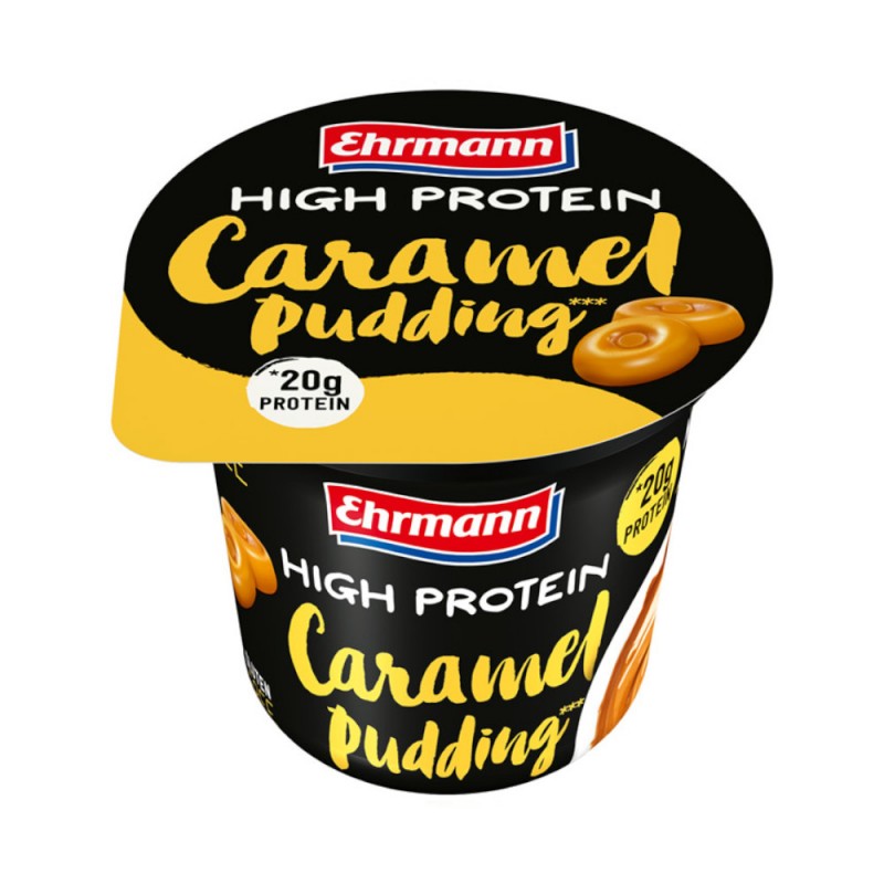 High Protein Pudding gusto Caramello EHRMANN 200g
