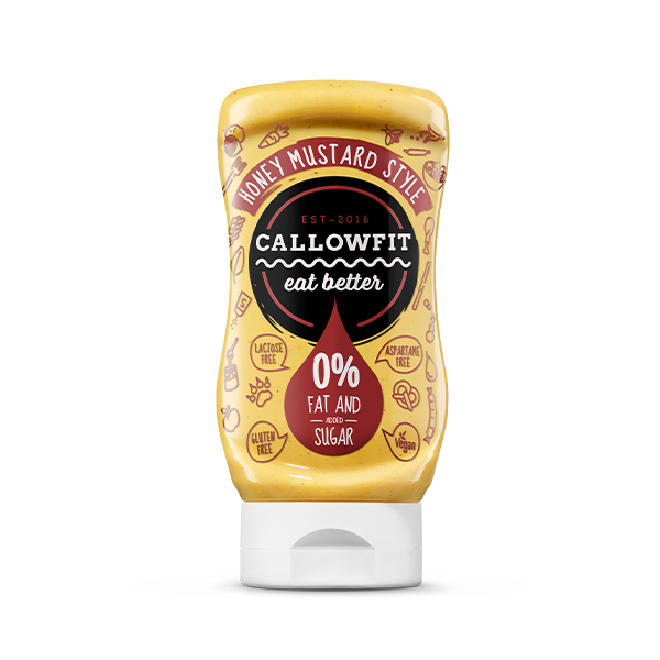 Salsa Zero Calorie Honey Mustard CALLOWFIT 300ml