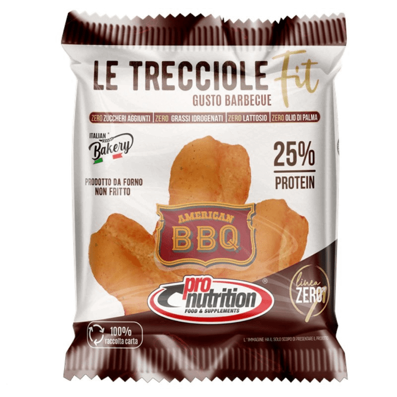 Trecciole proteiche Barbecue 30g PRONUTRITION